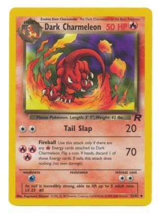 Dark Charmeleon (32/82) (W Stamped Promo) [Team Rocket Unlimited] | Total Play