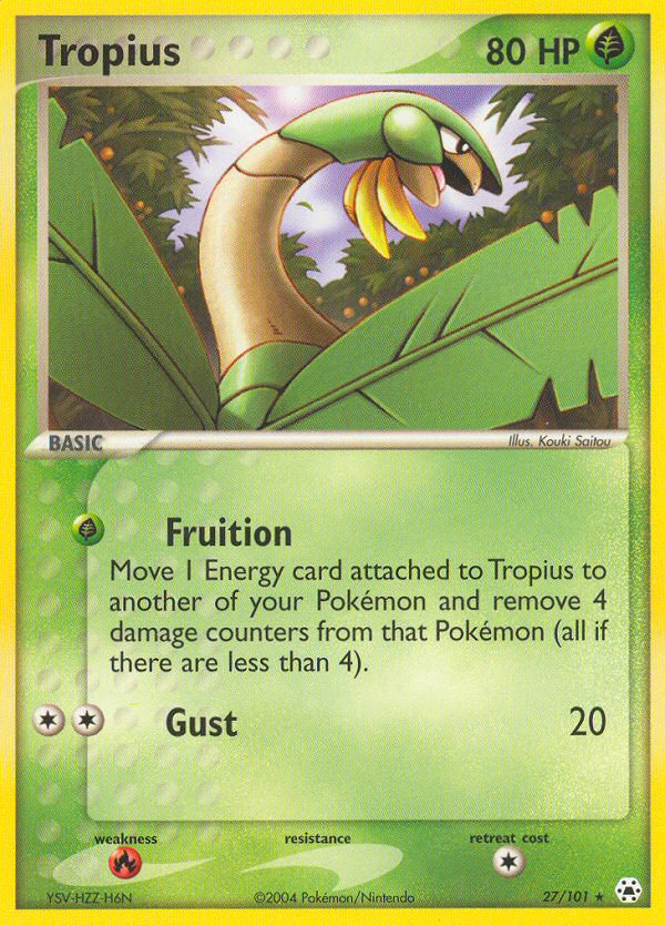 Tropius (27/101) [EX: Hidden Legends] | Total Play