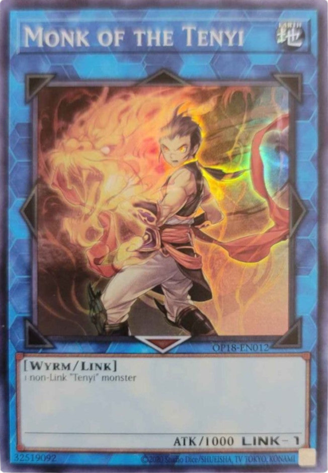 Monk of the Tenyi [OP18-EN012] Super Rare | Total Play