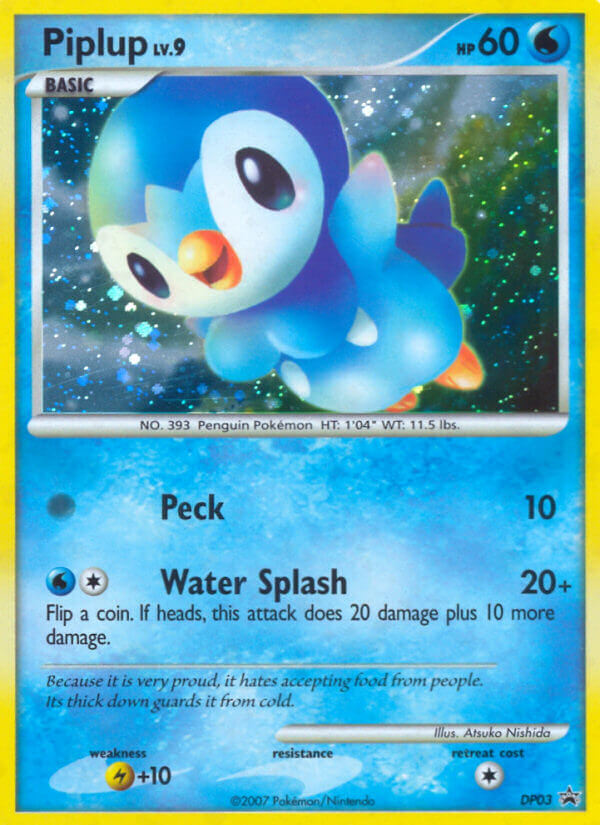 Piplup (DP03) [Diamond & Pearl: Black Star Promos] | Total Play