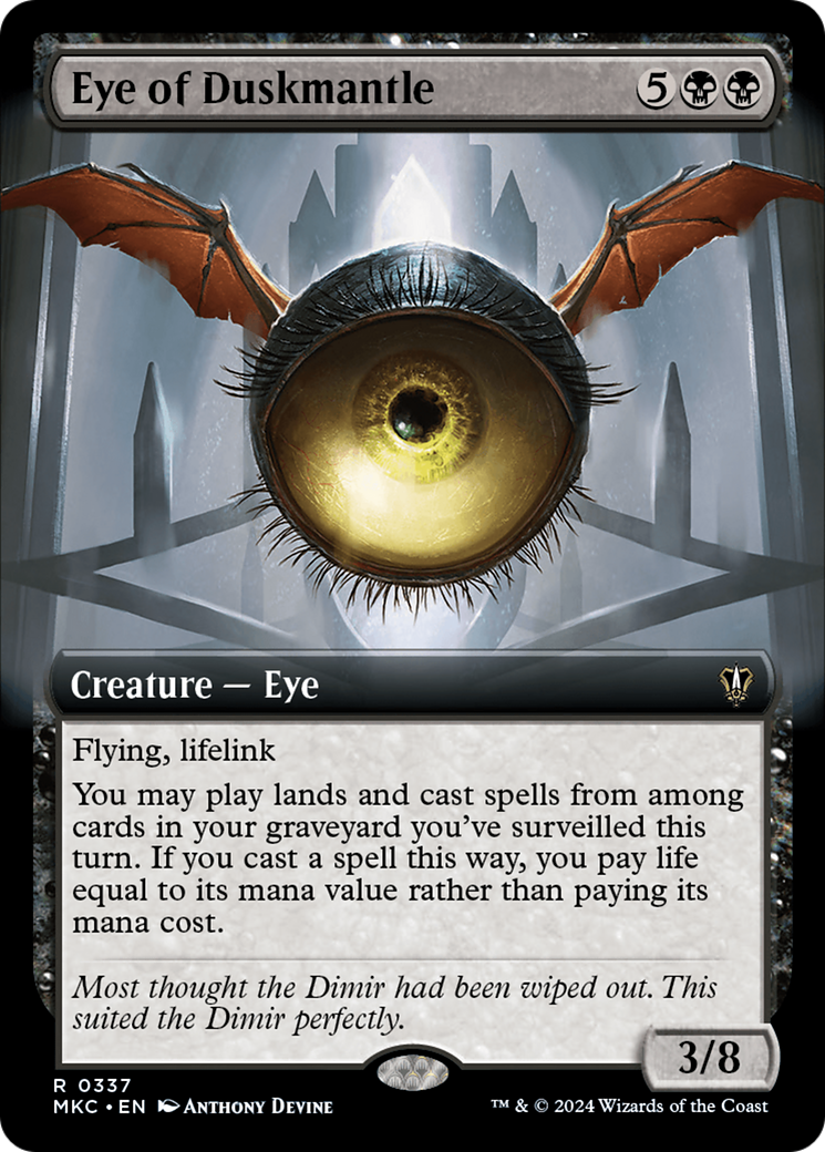 Eye of Duskmantle (Extended Art) [Murders at Karlov Manor Commander] | Total Play