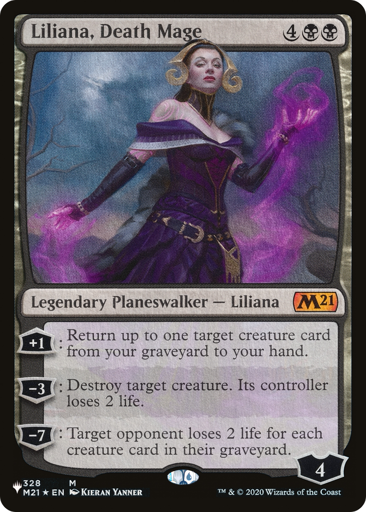 Liliana, Death Mage [The List Reprints] | Total Play