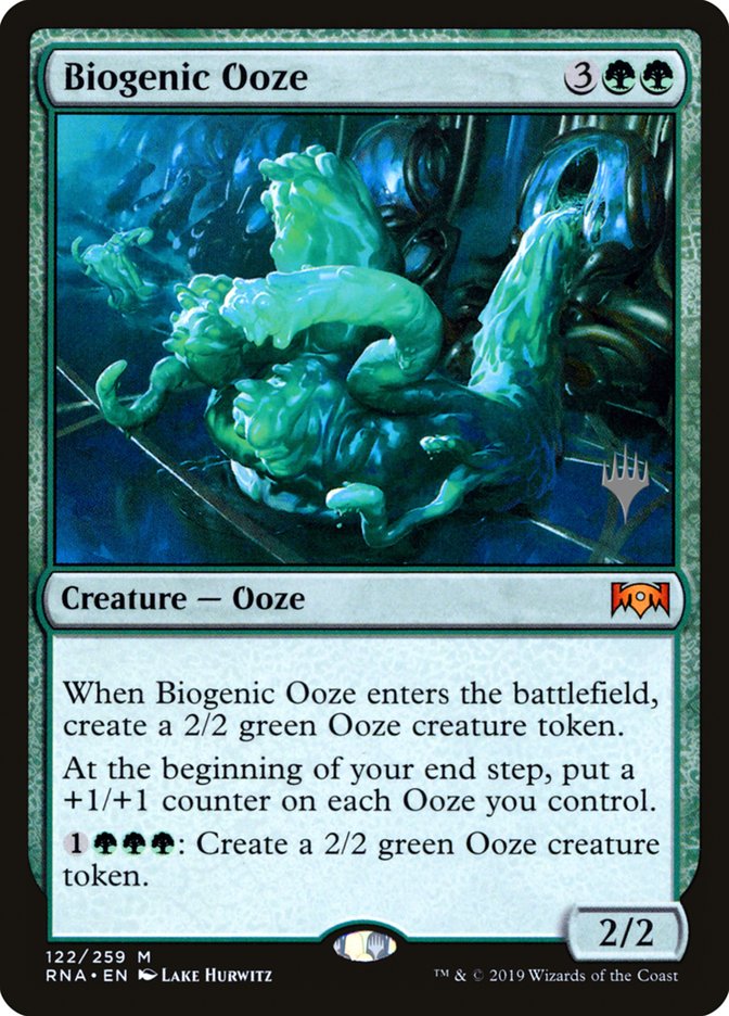 Biogenic Ooze (Promo Pack) [Ravnica Allegiance Promos] | Total Play