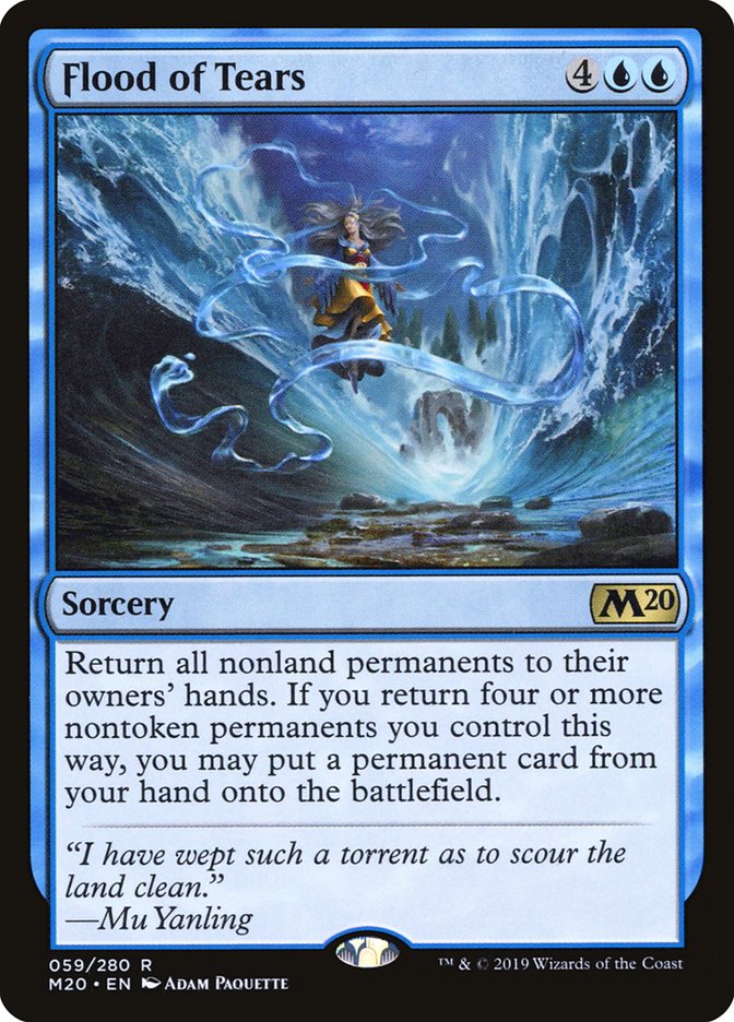 Flood of Tears [Core Set 2020] | Total Play
