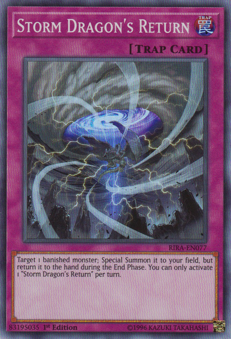 Storm Dragon's Return [RIRA-EN077] Super Rare | Total Play