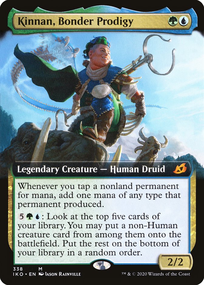 Kinnan, Bonder Prodigy (Extended Art) [Ikoria: Lair of Behemoths] | Total Play