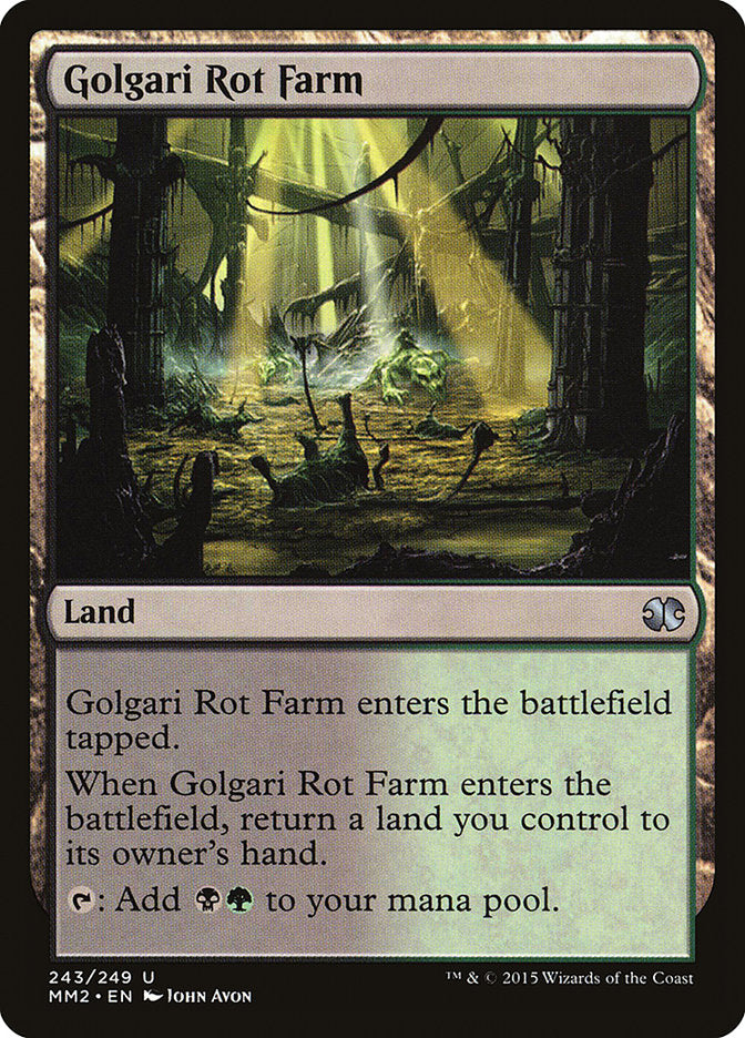Golgari Rot Farm [Modern Masters 2015] | Total Play