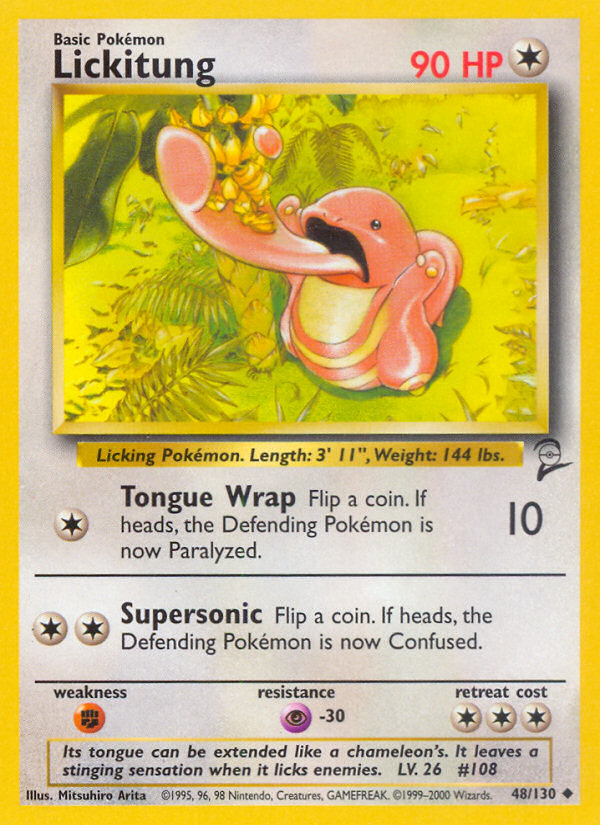 Lickitung (48/130) [Base Set 2] | Total Play
