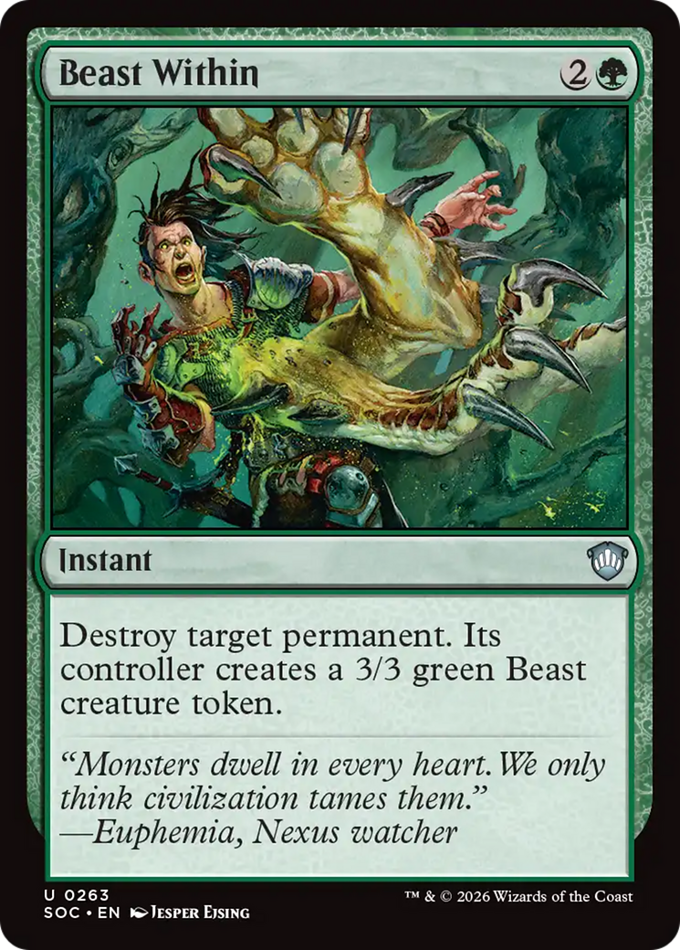 Beast Within [Secrets of Strixhaven Commander] | Total Play