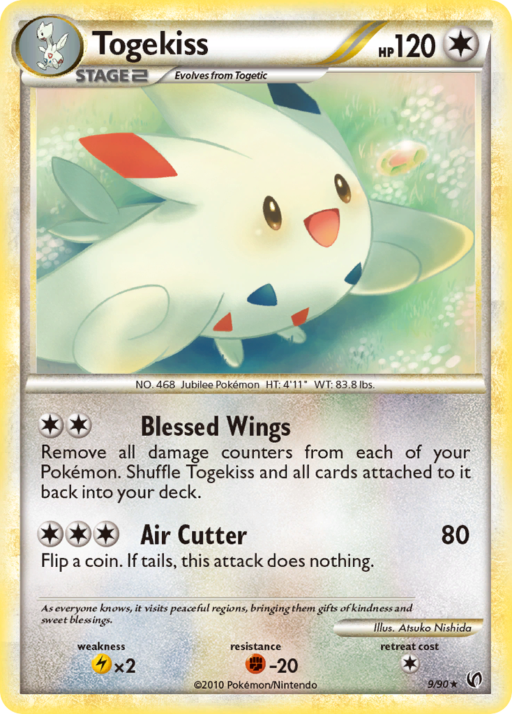 Togekiss (9/90) [HeartGold & SoulSilver: Undaunted] | Total Play