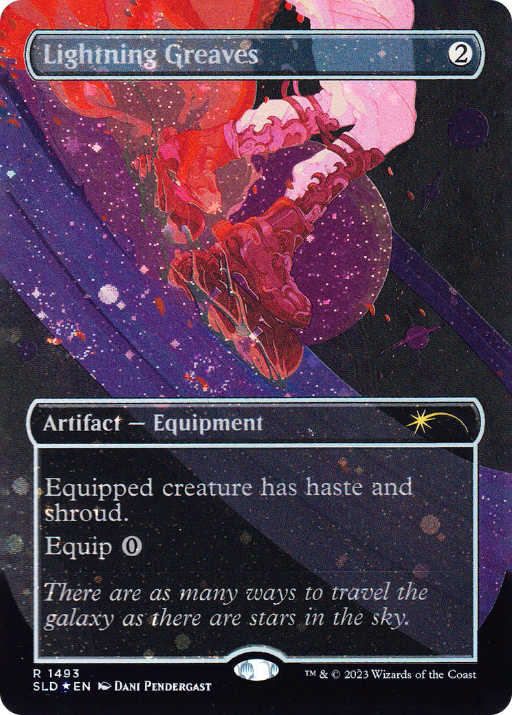 Lightning Greaves (1493) (Galaxy Foil) [Secret Lair Drop Series] | Total Play
