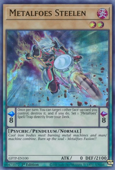 Metalfoes Steelen [GFTP-EN100] Ultra Rare | Total Play