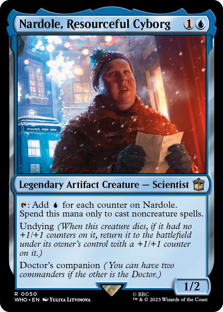 Nardole, Resourceful Cyborg [Doctor Who] | Total Play