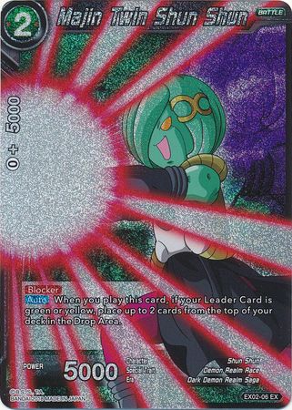 Majin Twin Shun Shun (Foil) (EX02-06) [Dark Demon's Villains] | Total Play