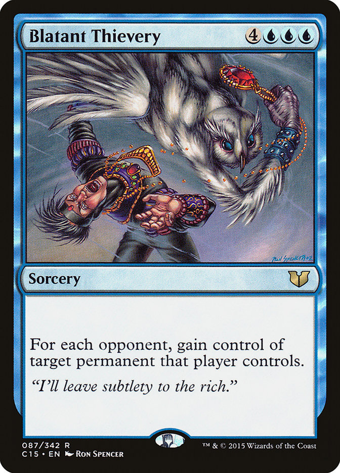 Blatant Thievery [Commander 2015] | Total Play