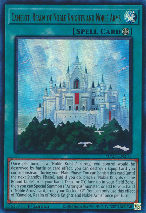 Camelot, Realm of Noble Knights and Noble Arms [MP23-EN281] Ultra Rare | Total Play