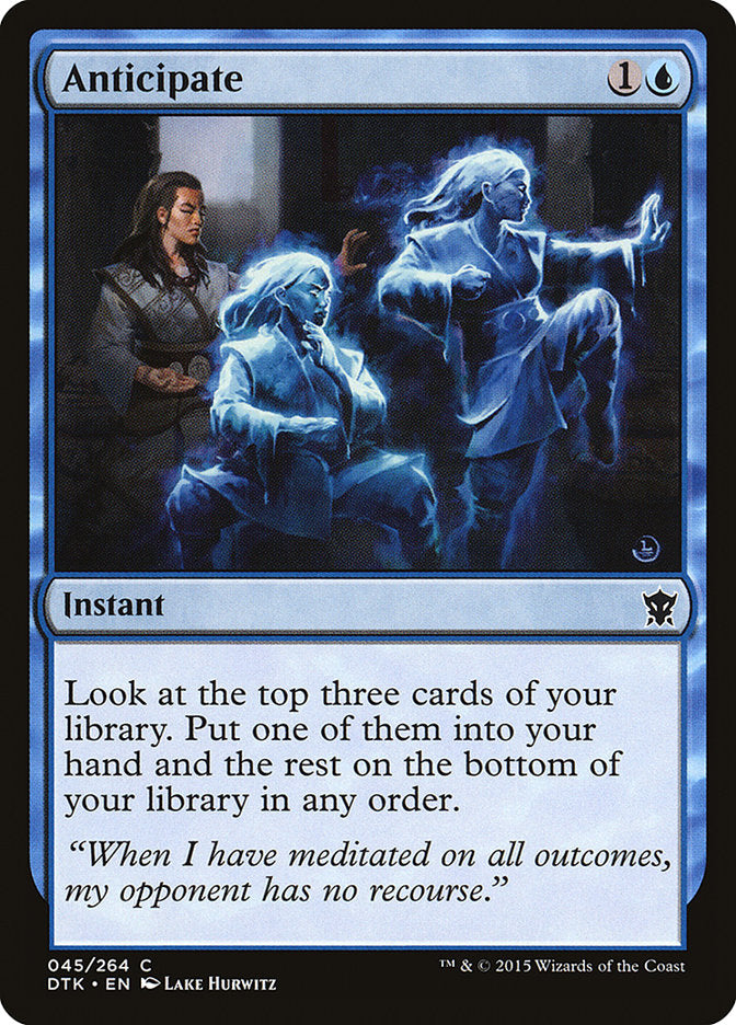 Anticipate [Dragons of Tarkir] | Total Play