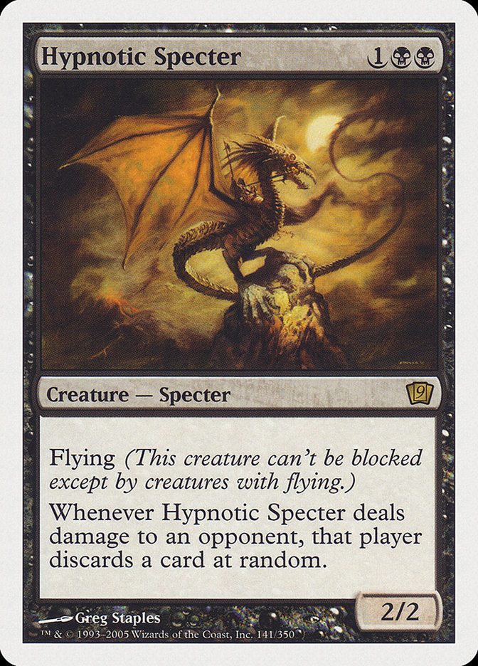 Hypnotic Specter (9th Edition) (Oversized) [Oversize Cards] | Total Play