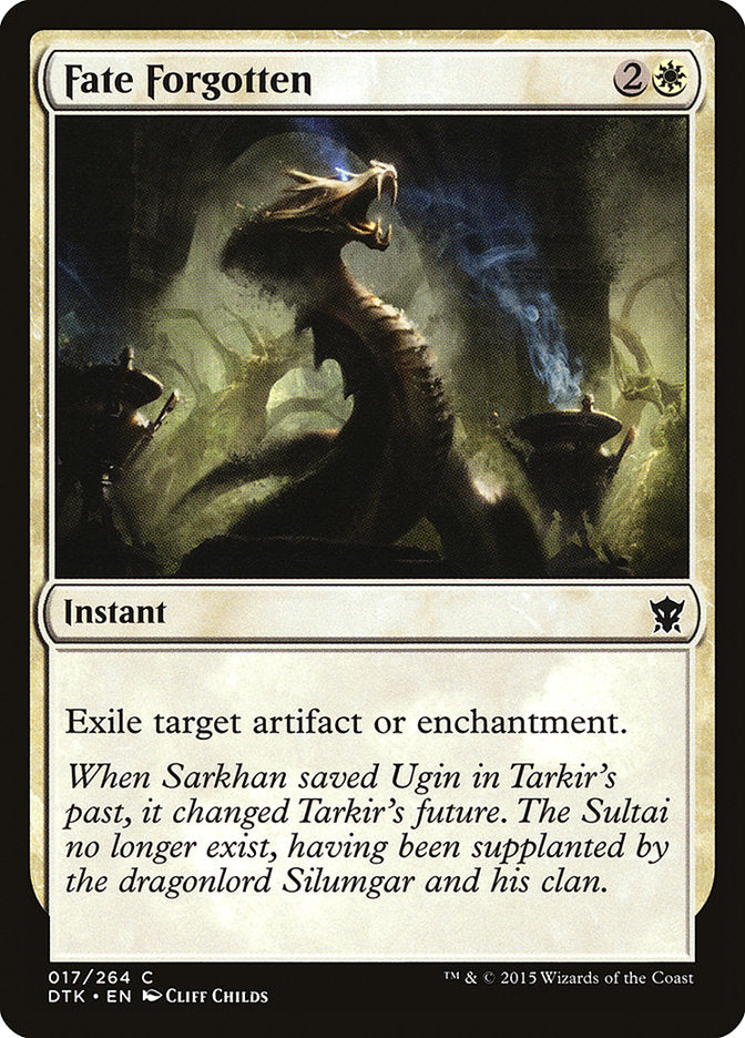 Fate Forgotten [Dragons of Tarkir] | Total Play