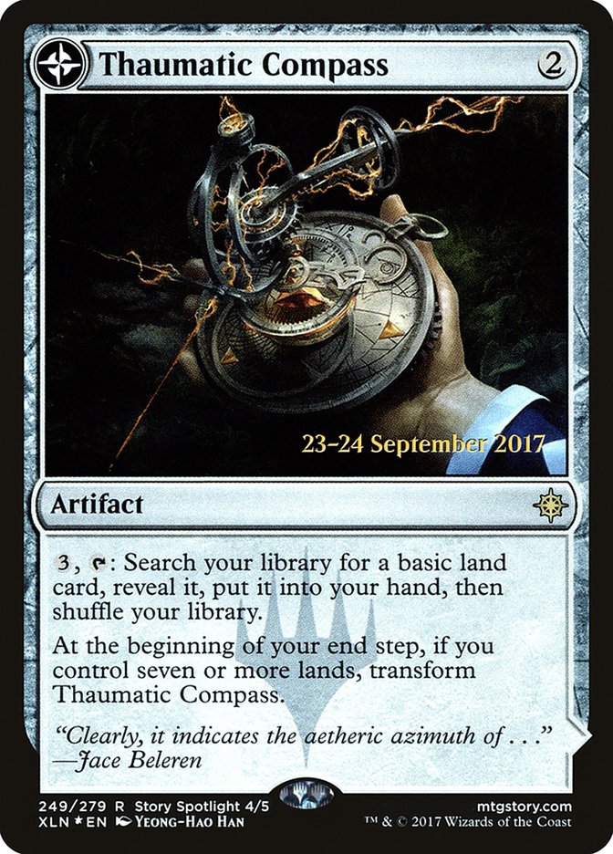 Thaumatic Compass // Spires of Orazca [Ixalan Prerelease Promos] | Total Play