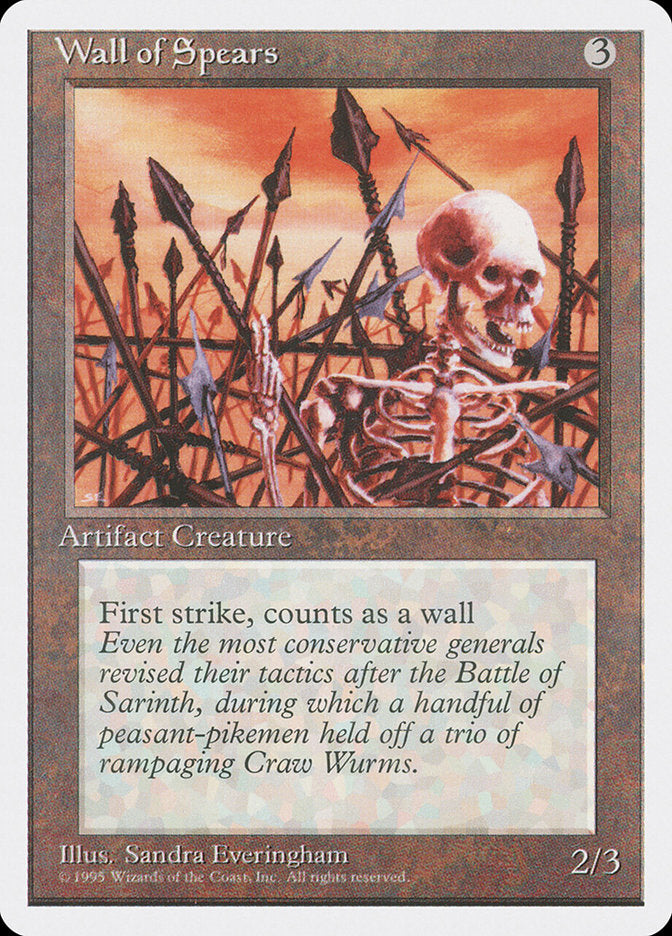 Wall of Spears [Fourth Edition] | Total Play