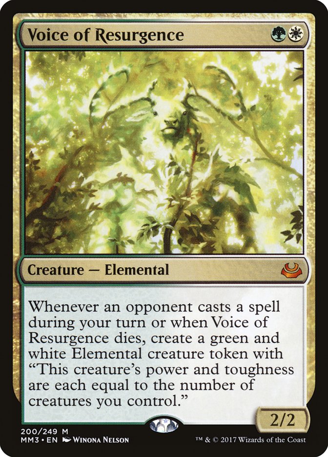 Voice of Resurgence [Modern Masters 2017] | Total Play