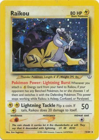 Raikou (13/64) [Neo Revelation Unlimited] | Total Play