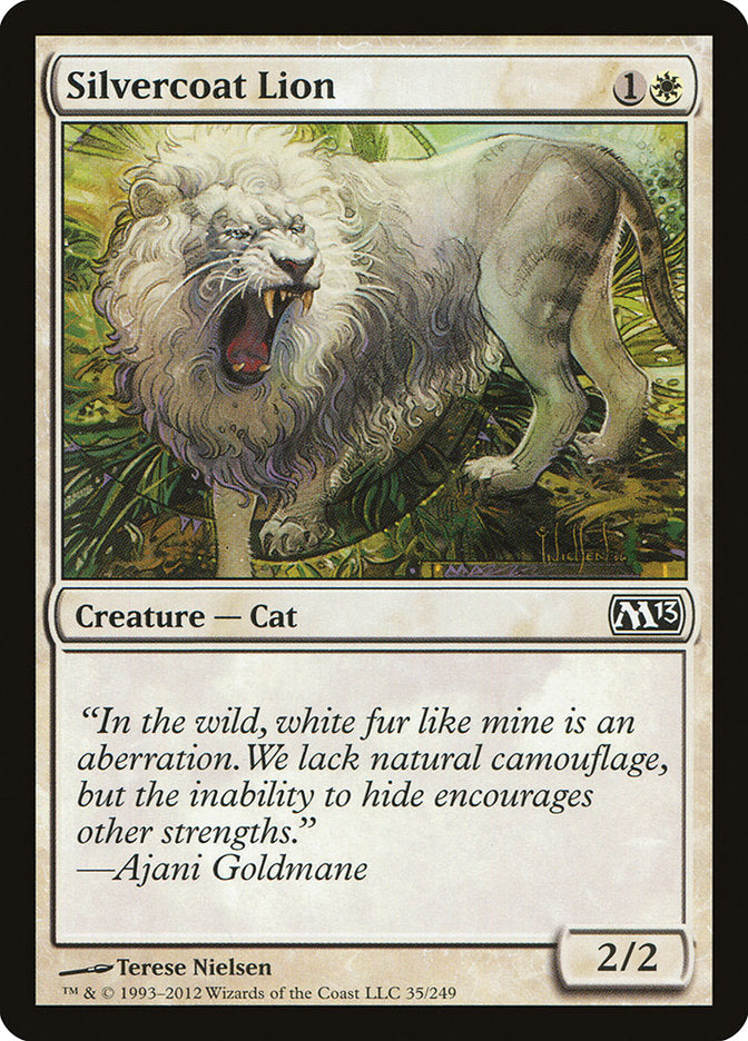 Silvercoat Lion [Magic 2013] | Total Play