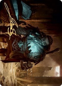 Vault Robber Art Card (Gold-Stamped Signature) [Kaldheim Art Series] | Total Play