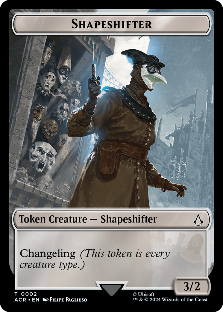 Shapeshifter Token [Assassin's Creed Tokens] | Total Play