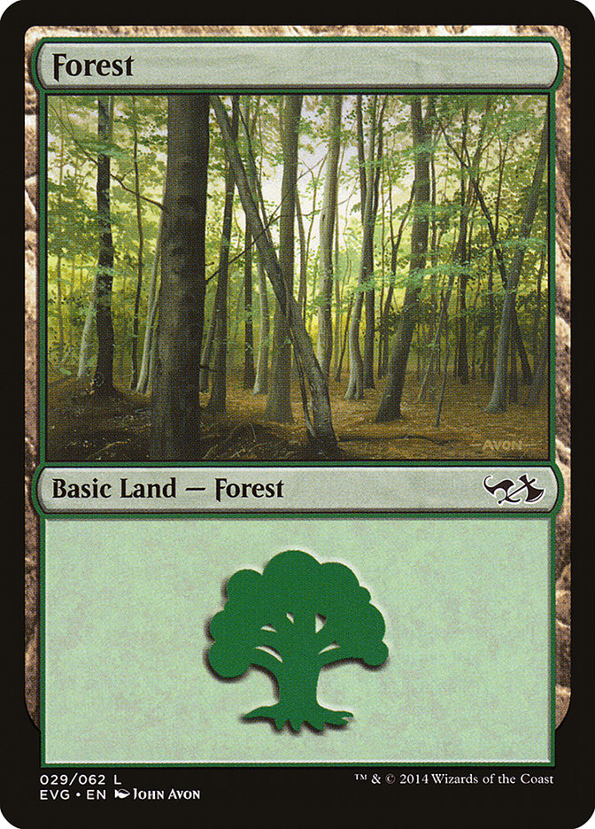 Forest (29) (Elves vs. Goblins) [Duel Decks Anthology] | Total Play