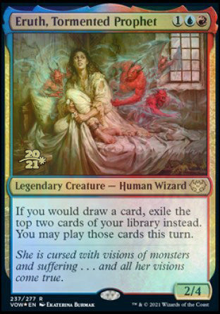 Eruth, Tormented Prophet [Innistrad: Crimson Vow Prerelease Promos] | Total Play