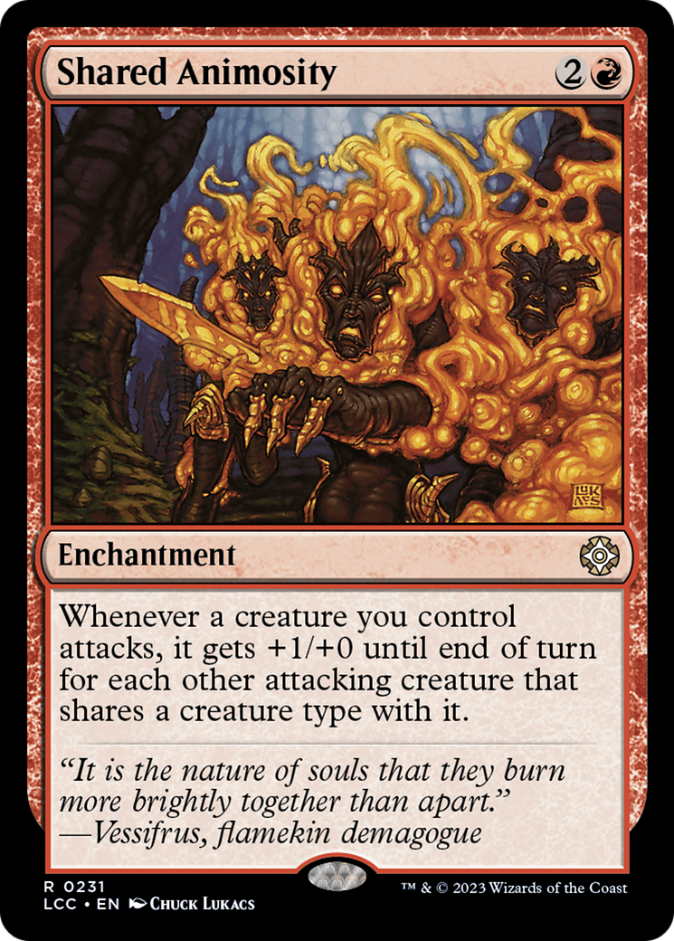 Shared Animosity [The Lost Caverns of Ixalan Commander] | Total Play