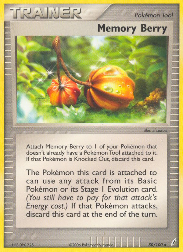 Memory Berry (80/100) [EX: Crystal Guardians] | Total Play