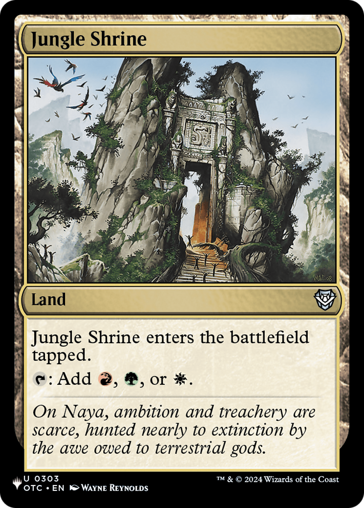 Jungle Shrine (OTC) [The List] | Total Play