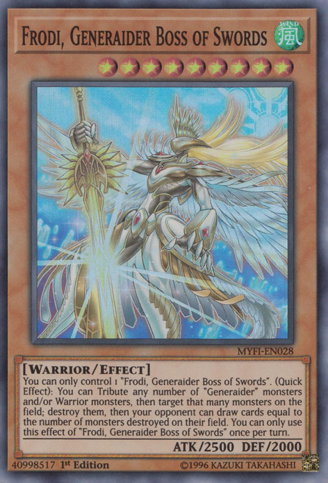 Frodi, Generaider Boss of Swords [MYFI-EN028] Super Rare | Total Play