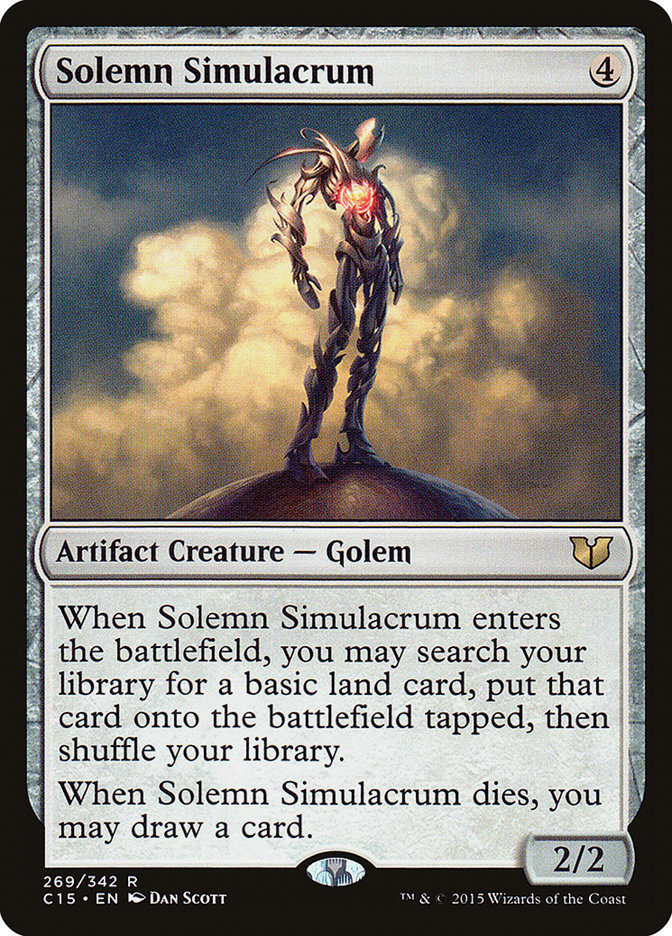 Solemn Simulacrum [Commander 2015] | Total Play