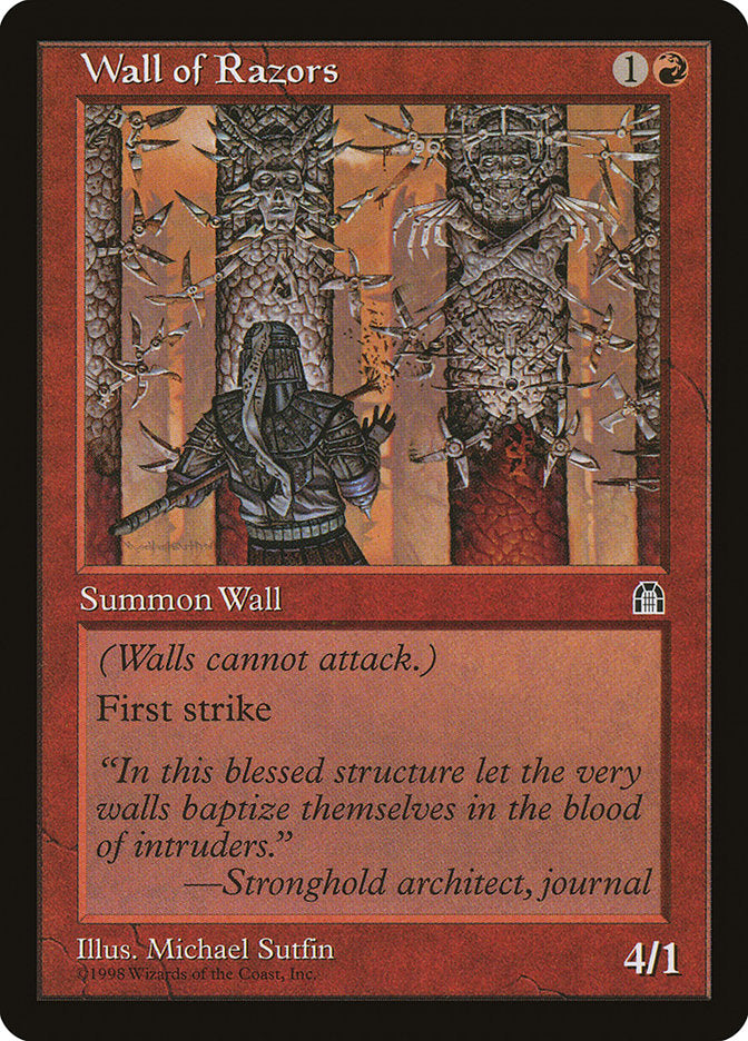 Wall of Razors [Stronghold] | Total Play