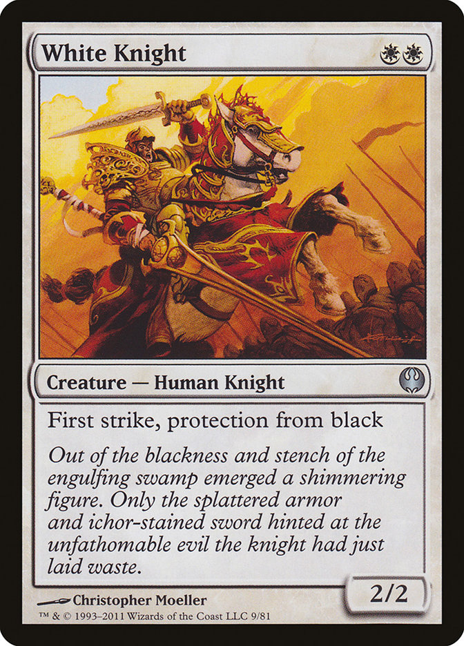 White Knight [Duel Decks: Knights vs. Dragons] | Total Play