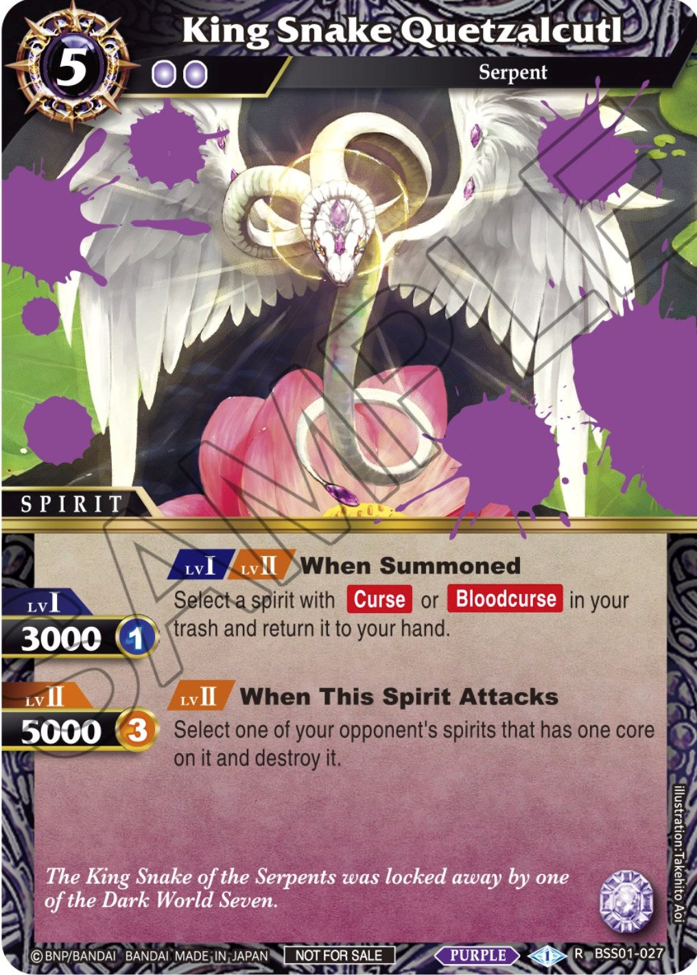 King Snake Quetzalcutl (Event Pack 1) (BSS01-027) [Launch & Event Promos] | Total Play