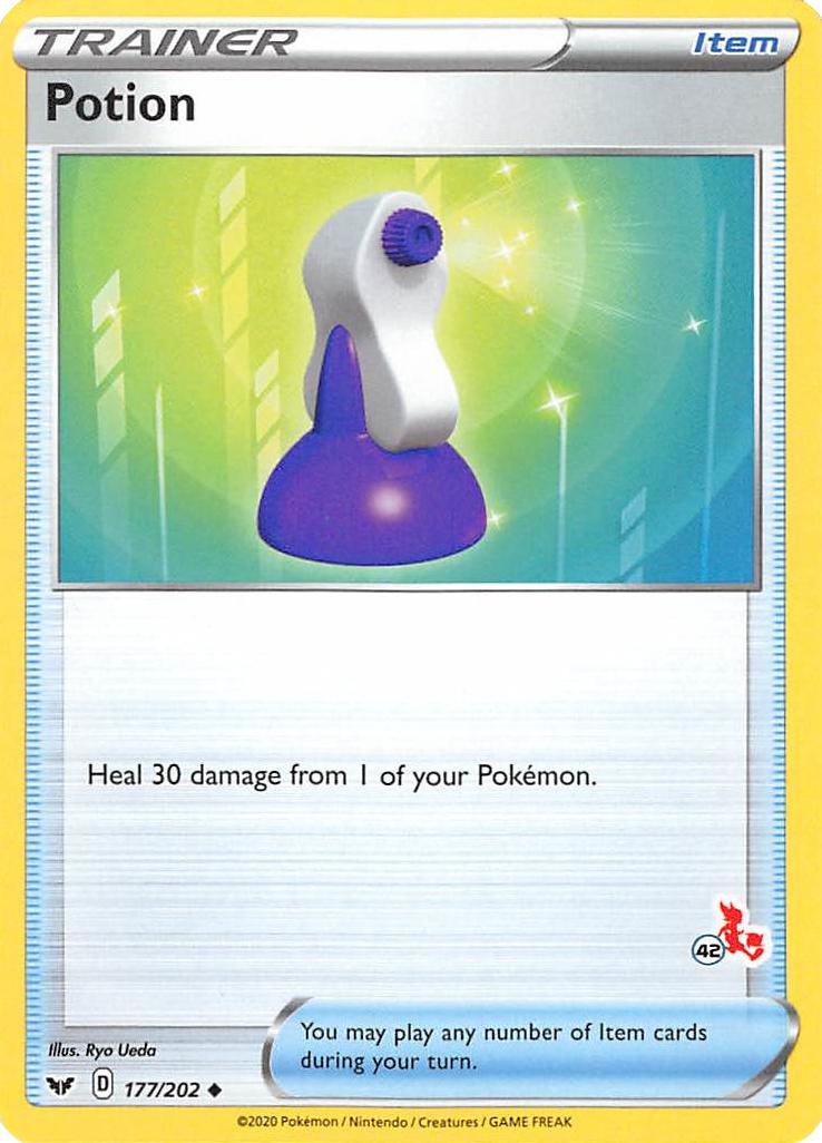 Potion (177/202) (Cinderace Stamp #42) [Battle Academy 2022] | Total Play