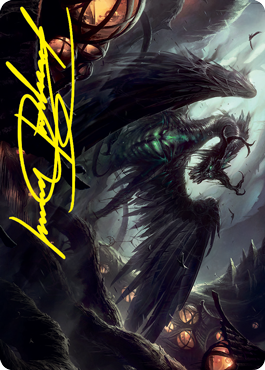 Beledros Witherbloom Art Card (Gold-Stamped Signature) [Strixhaven: School of Mages Art Series] | Total Play