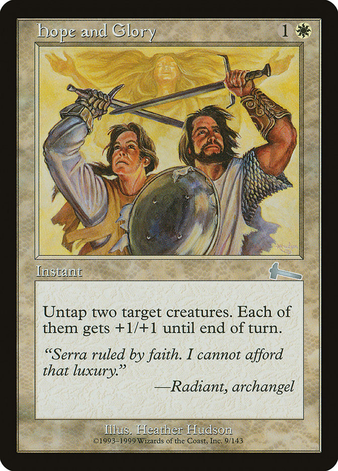 Hope and Glory [Urza's Legacy] | Total Play