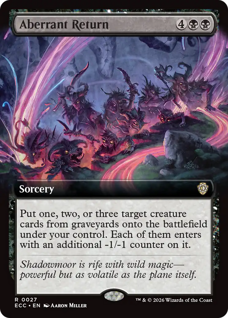 Aberrant Return (Extended Art) [Lorwyn Eclipsed Commander] | Total Play