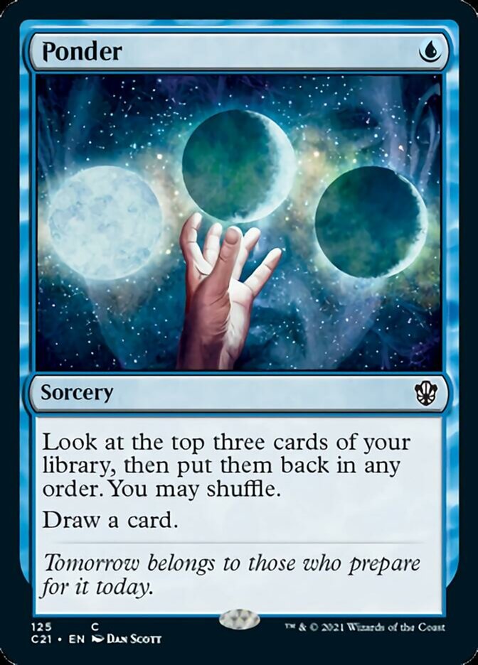 Ponder [Commander 2021] | Total Play