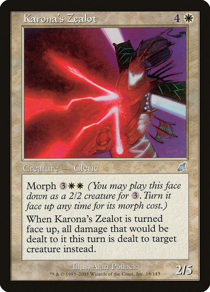Karona's Zealot [Scourge] | Total Play