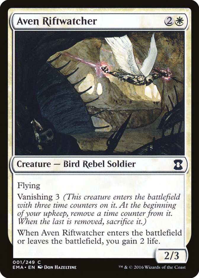 Aven Riftwatcher [Eternal Masters] | Total Play