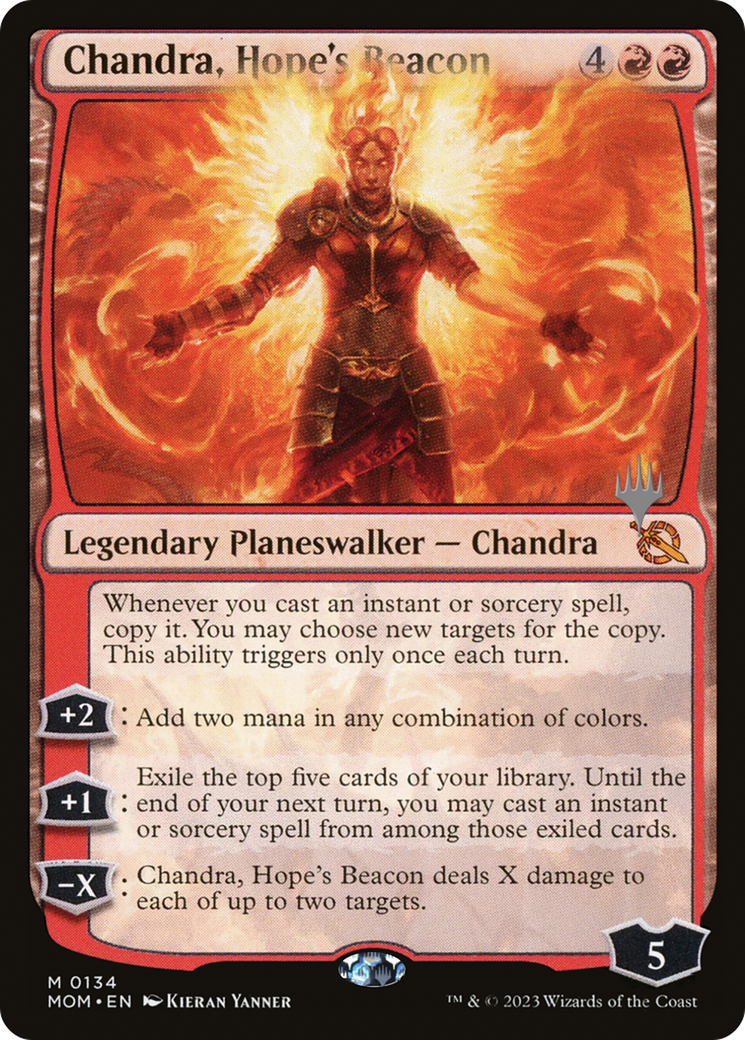 Chandra, Hope's Beacon (Promo Pack) [March of the Machine Promos] | Total Play