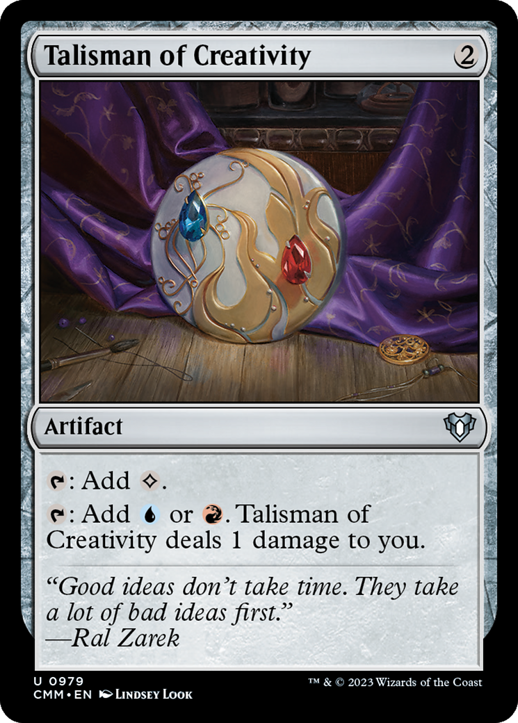 Talisman of Creativity [Commander Masters] | Total Play