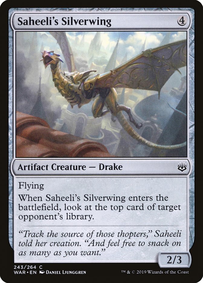 Saheeli's Silverwing [War of the Spark] | Total Play